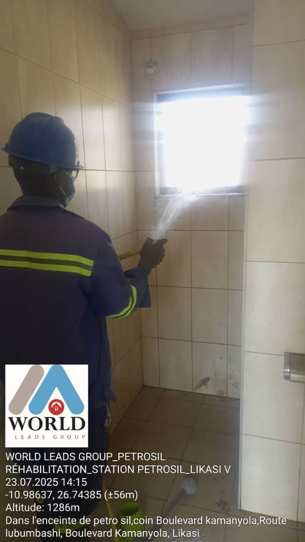 Pendant les travaux - Petro Sil